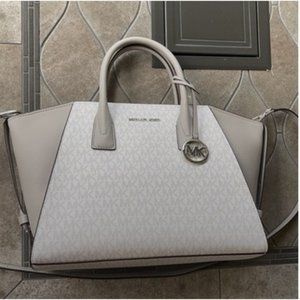 Michael Kors Avril Large Top Zip Satchel